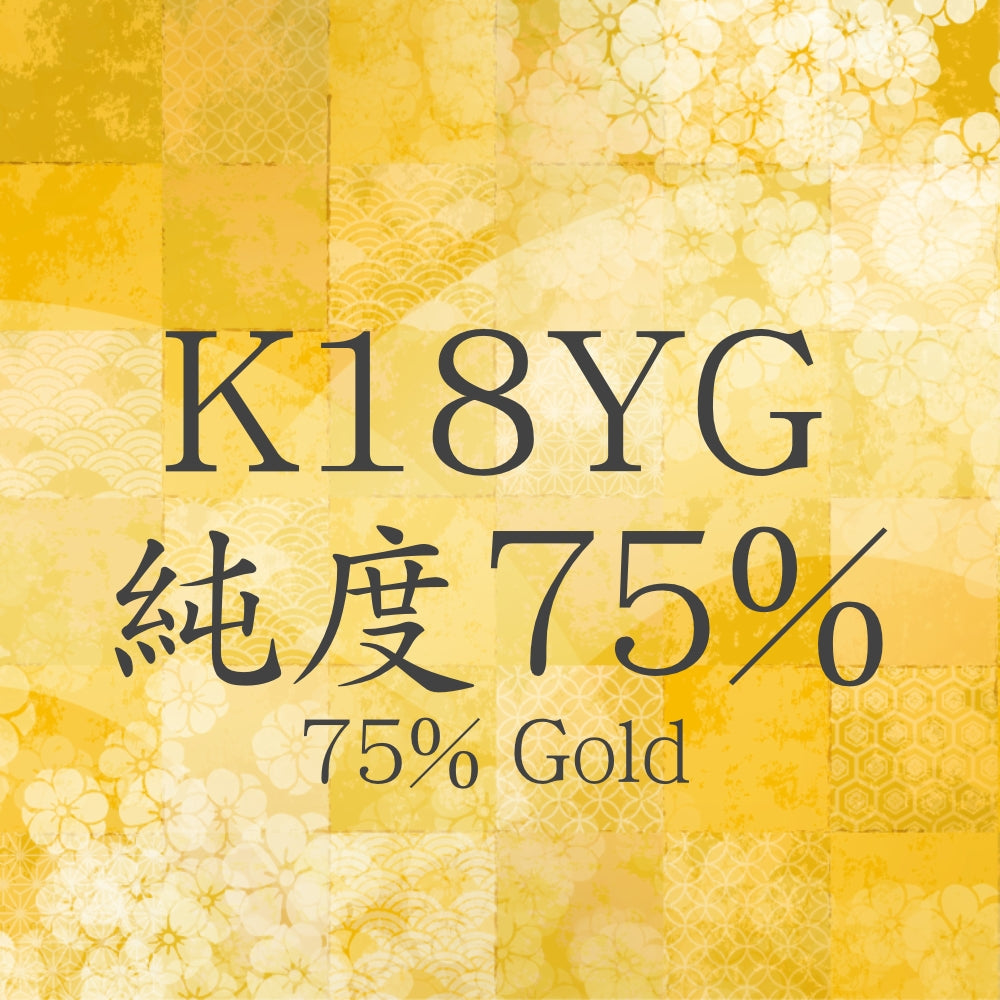 18金ネックレス K18 2面トリプル喜平チェーン 日本製 検定印 14g 50cm