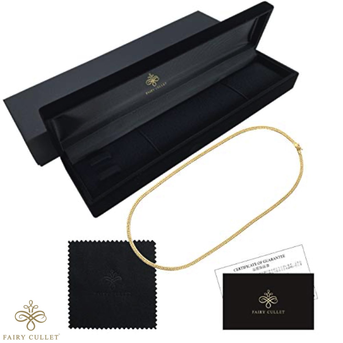 18金ネックレス K18 16面ダブル喜平チェーン 刻印入 20g 50cm 中